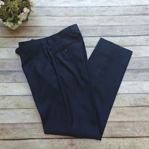 SHIPS Dress Pants Black Size 44 / US Small / Waist 30 - Picture 1 of 10